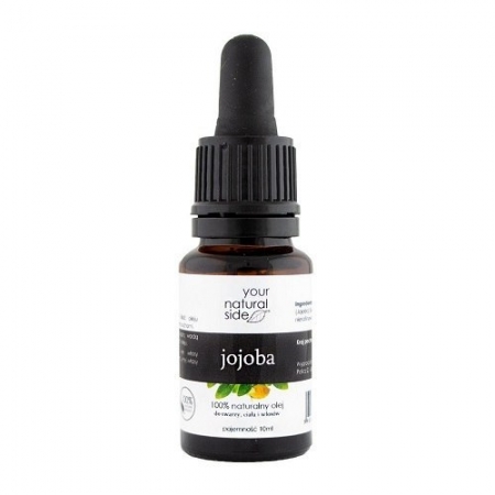 YOUR NATURAL SIDE Olej Jojoba nierafinowany Organic 10ml z pipetą